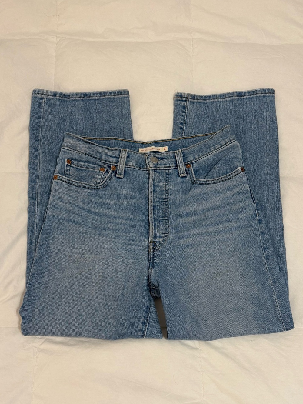 Levi's Ribcage Straight Ankle Jeans